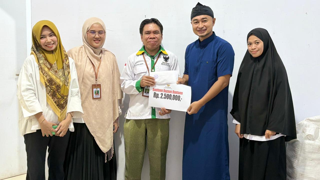Realizing a Proper Place of Worship: BAZNAS Bantaeng Distributes Aid for An-Nawawi Islamic Boarding School Mosque